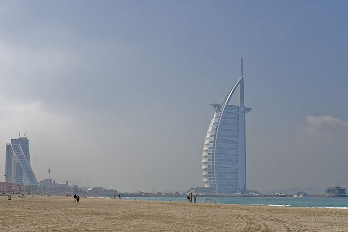 Burj al Arab, das wohl bekannteste Hotel in Dubai