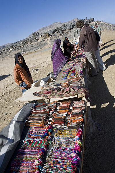 Verkaufsstand auf dem Jebel Shams