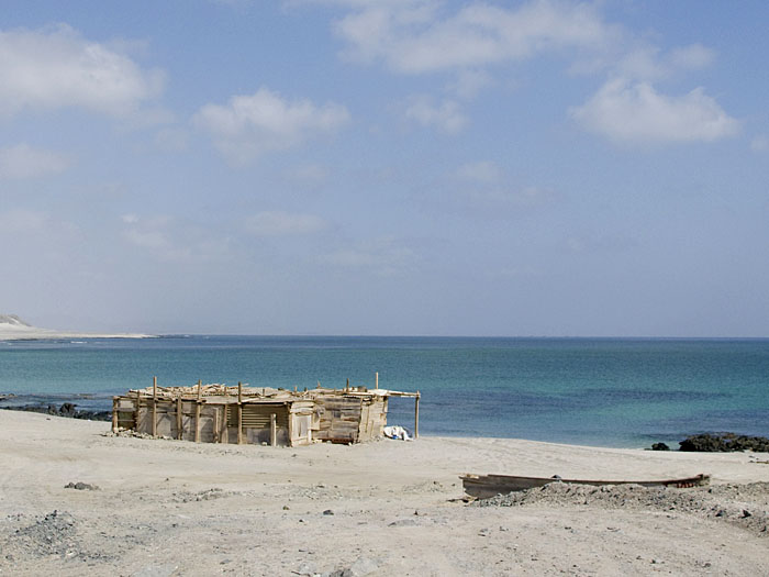 An einem anderen Strand