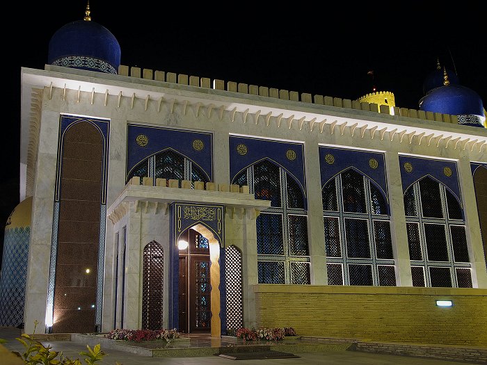 ... der kleinen Moschee Masjid al-Khor ...