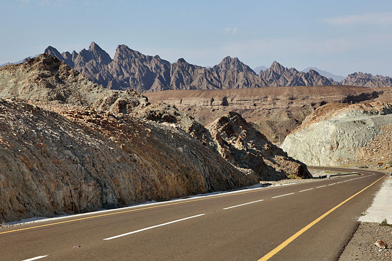 Durch die Berge des Oman ...