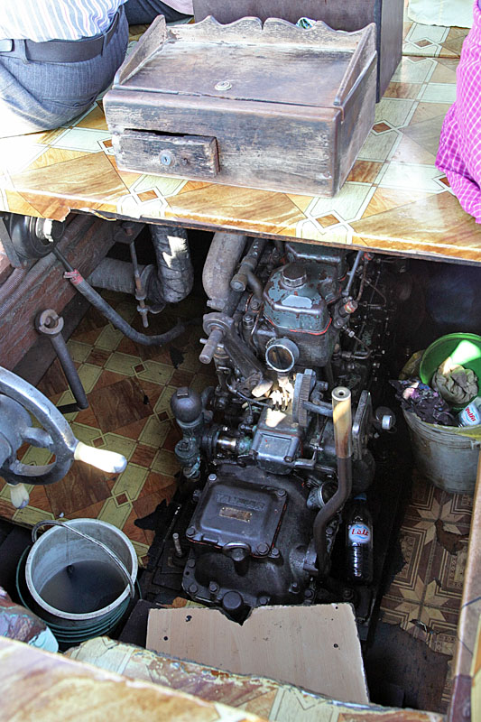 Der Motor einer Abra