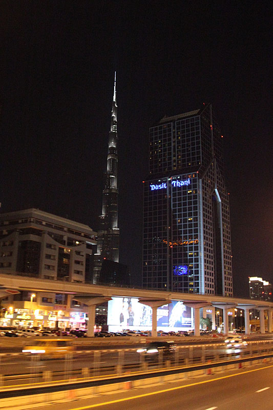 Den Burj Khalifa ...
