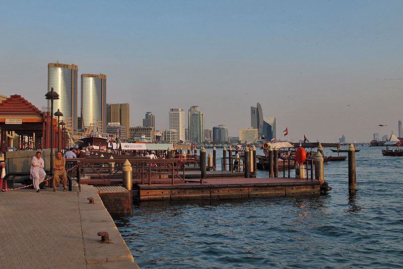 Abendstimmung am Dubai Creek