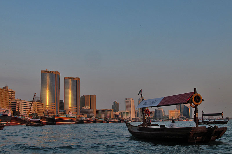Auf dem Dubai Creek