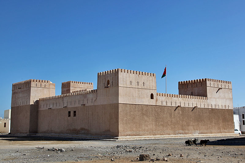 Das Fort Al Hamouda in Sur (Stadtteil Al Ayjah)
