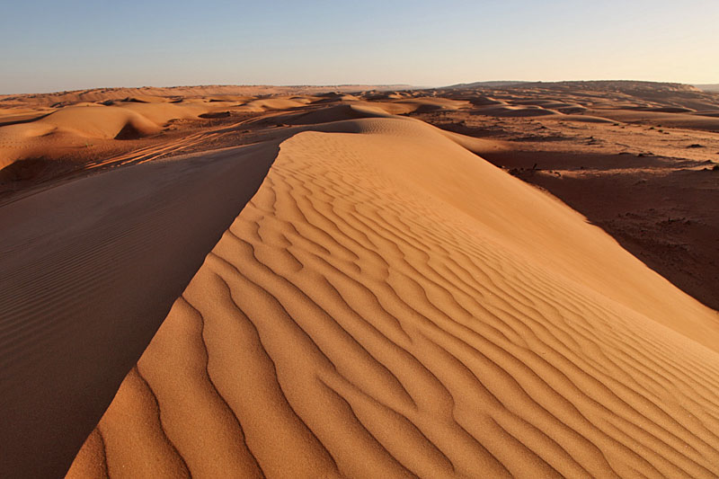 Sand bis zum Horizont ...