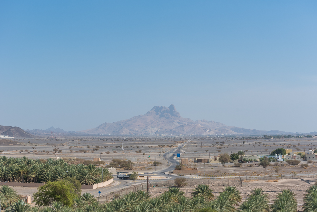 Straße nach Nizwa