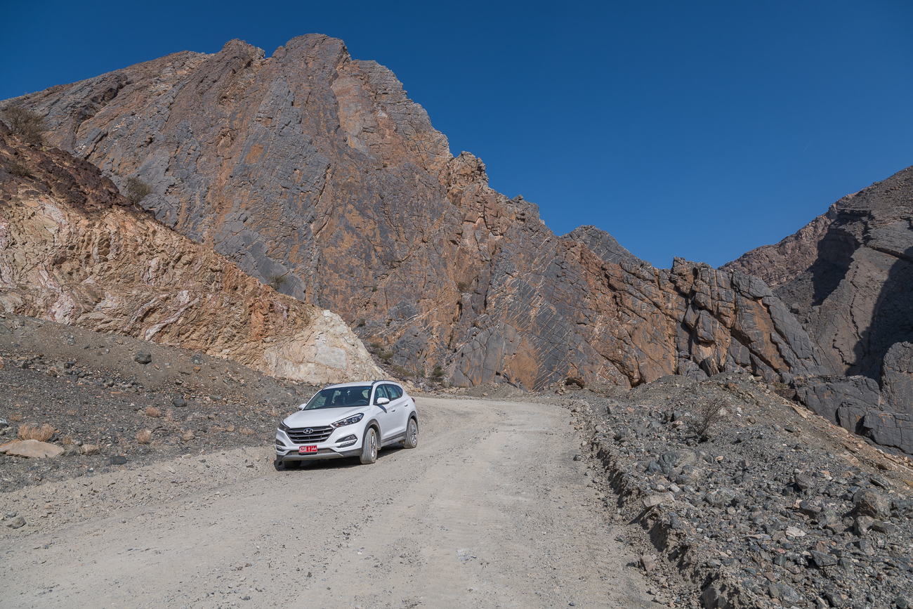 Auf der Fahrt zum Wadi Damm ...