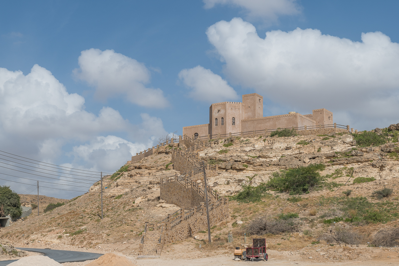 Castle oberhalb des Forts