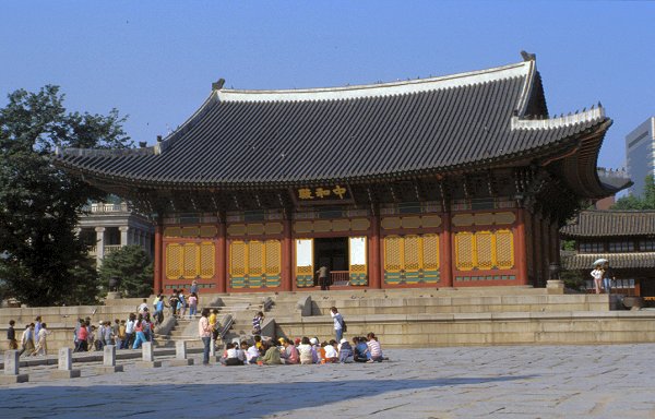Im Junghwajeon wurden früher die Morgen-Audienzen abgehalten