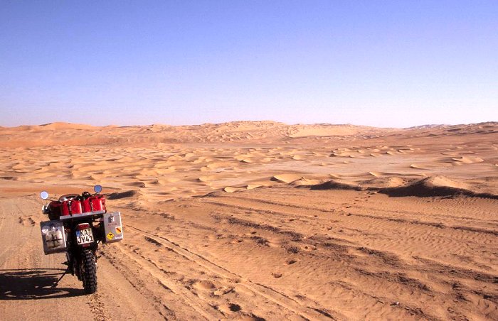 Sand soweit das Auge reicht