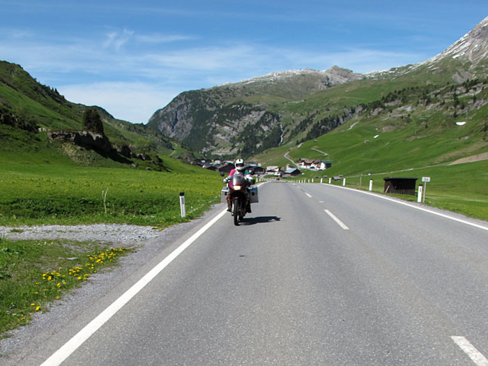 Vroni in Fahrt