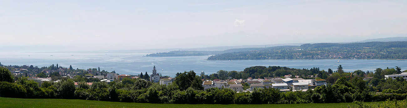 ... erreichen wir den Bodensee