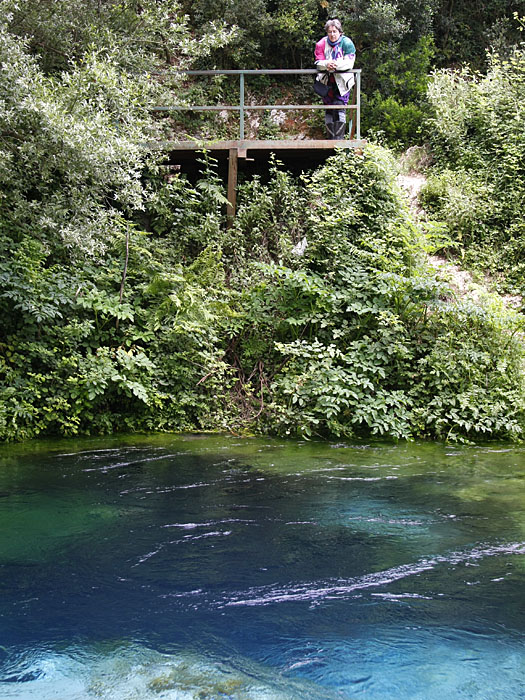 ... erreichen wir das "Blaue Loch"