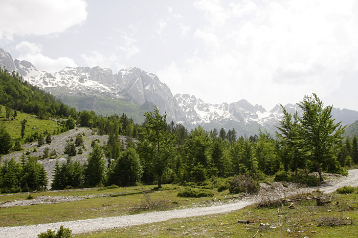 Schneebedeckte Berge