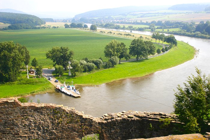 Blick von der Ruine Polle