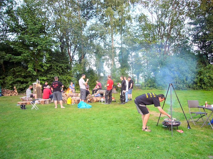 Zurück beim Treffen