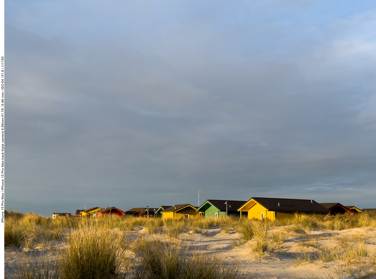 Strandhäuser auf der Düne