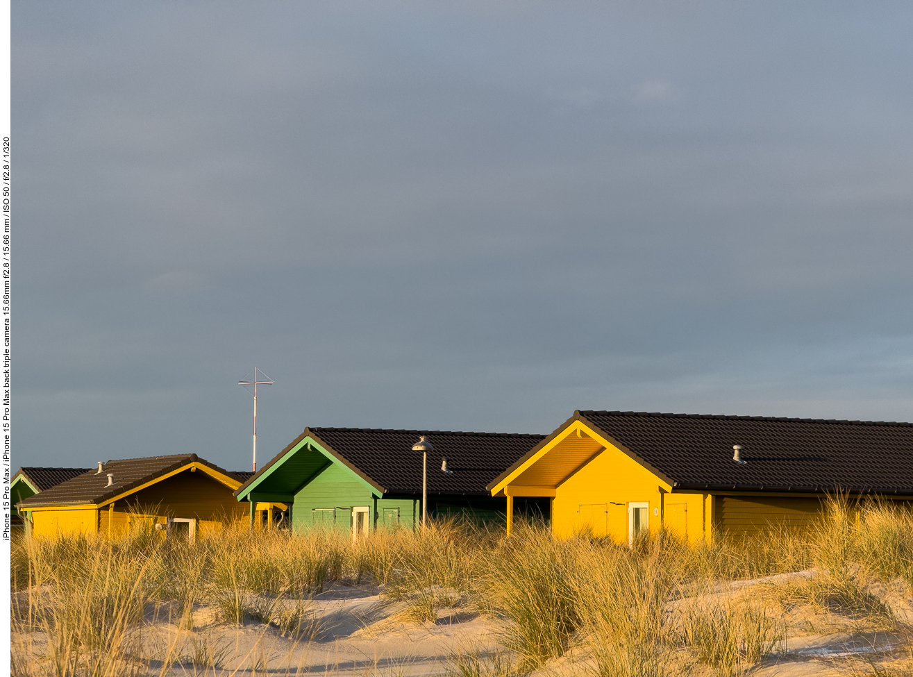 Strandhäuser auf der Düne