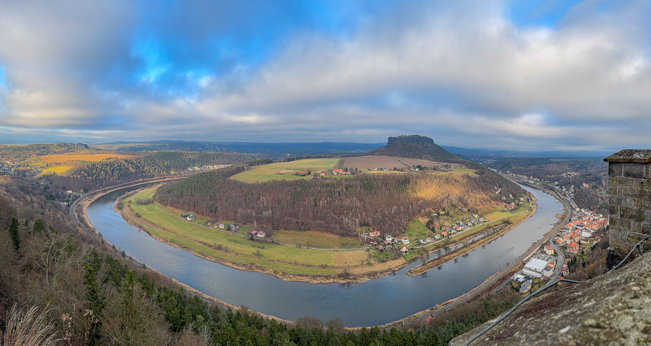 Elbeschleife bei K&ouml;nigstein