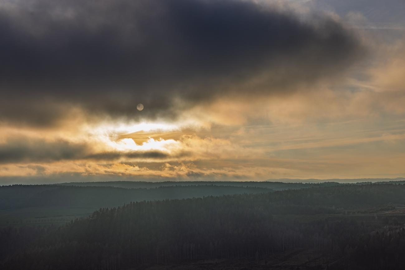 Bald geht die Sonne unter