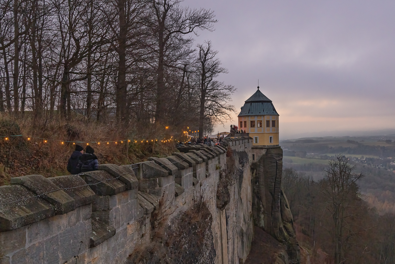 An der Festungsmauer