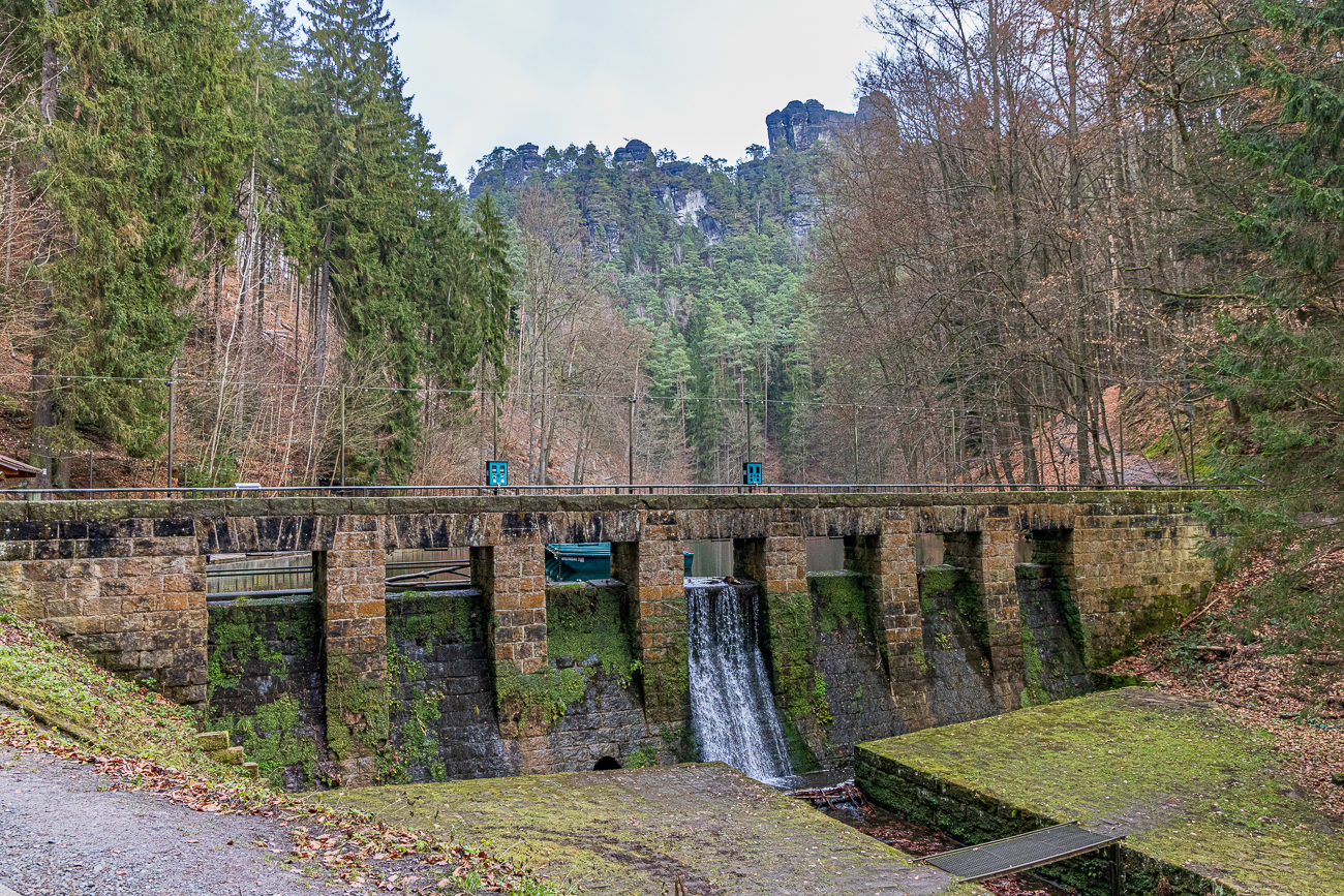 Wehr am Amselsee