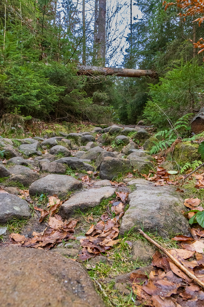 Der Weg wird steiniger ...