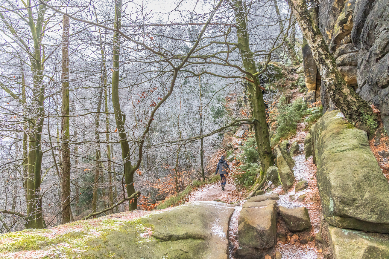 ... am Rande der Schlucht