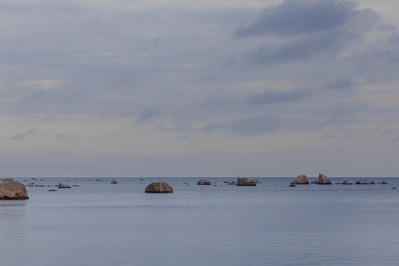 Findlinge im Meer