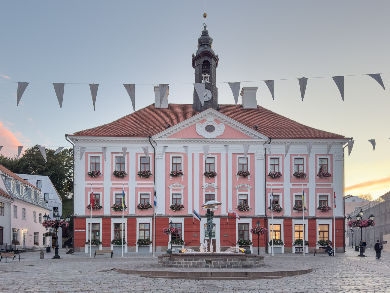 Das Rathaus von Tartu