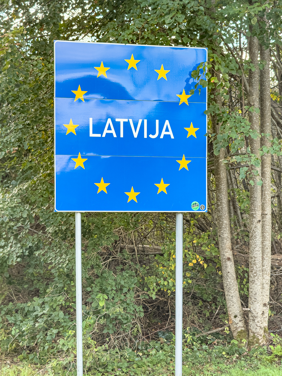An der Grenze nach Lettland