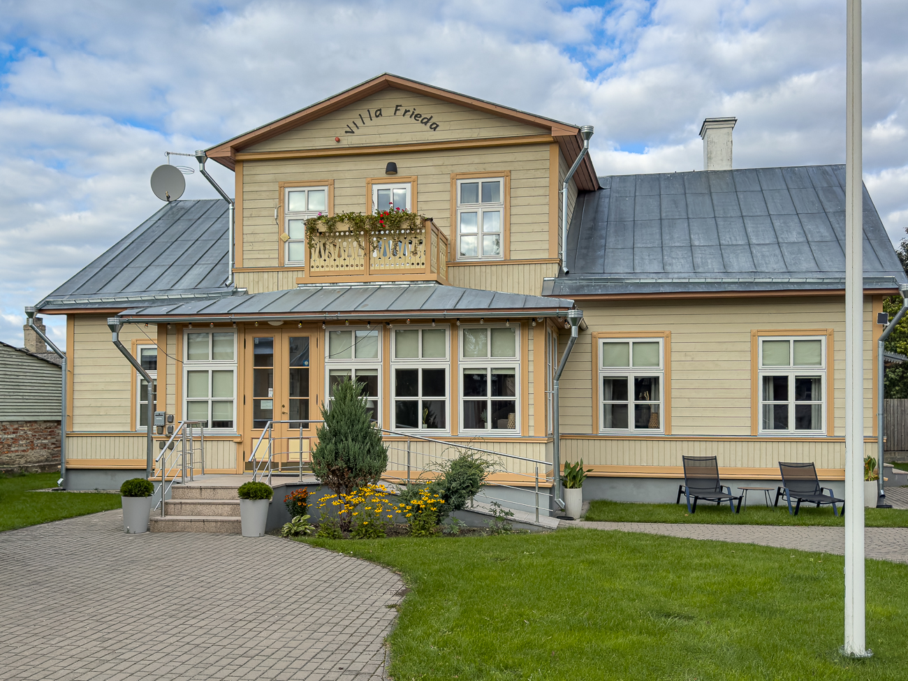 Unsere Unterkunft in Haapsalu