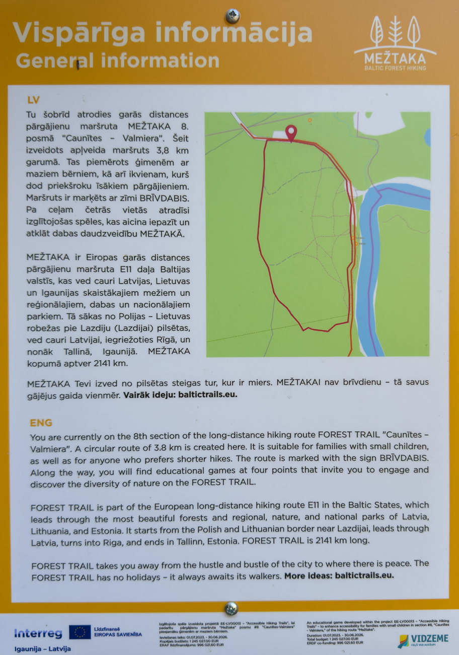 Infos zum Wanderweg zu den Sandsteinfelsen