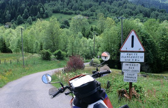 Route Dangereuse (gefährliche Straße) - alles relativ ;-)