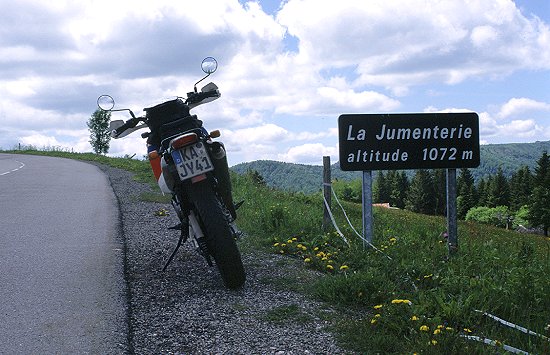 Höhen über 1000 Meter sind nicht selten