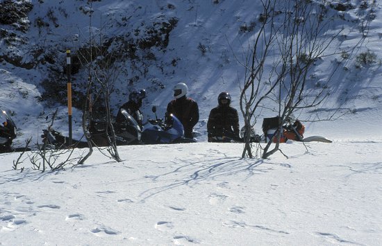 Auf der Route des Cretes ist es schweinekalt