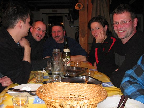 Michael, Luigi, Carlo, Claudia, Frank