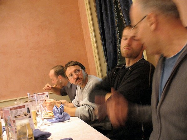 Greg, Carlo, Stefan, Uwe