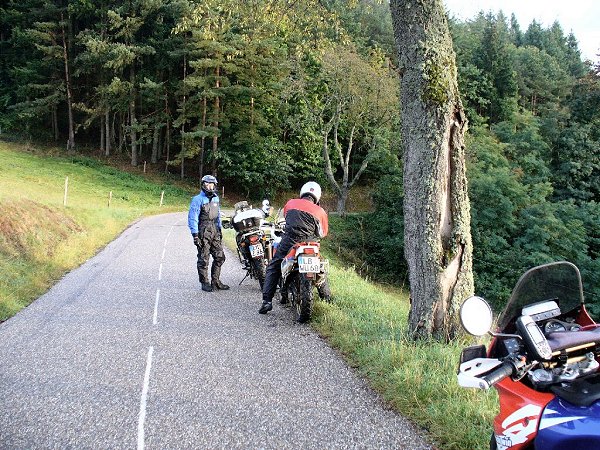 Kurze Rast am Col de Fouchy