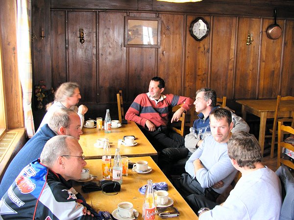Im Restaurant auf dem Grand Ballon