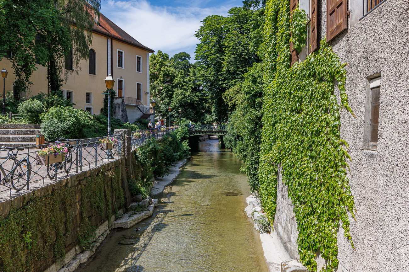 Kanal am Quai de la Cath&eacute;drale