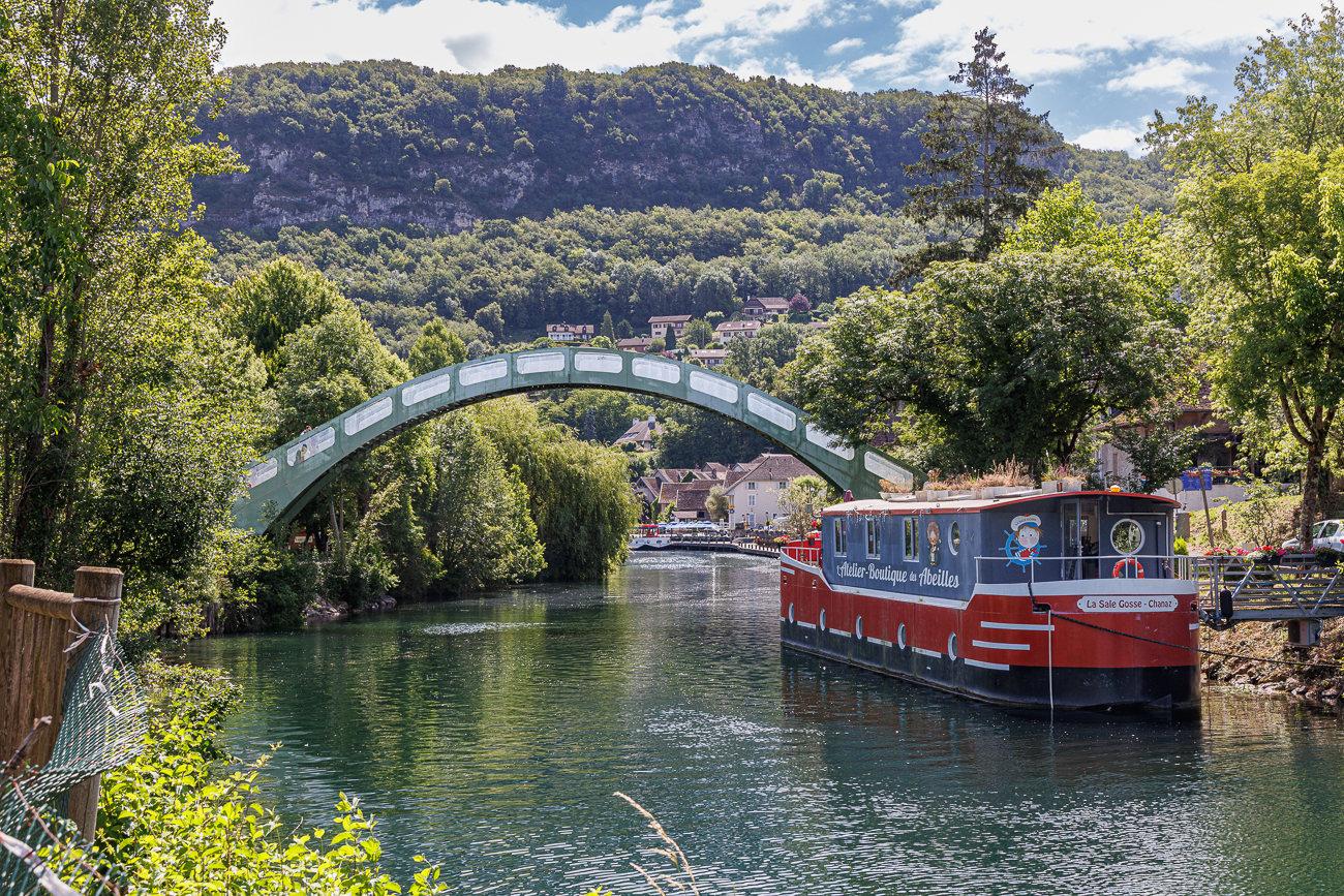 Br&uuml;cke &uuml;ber den Canal de Savi&egrave;res