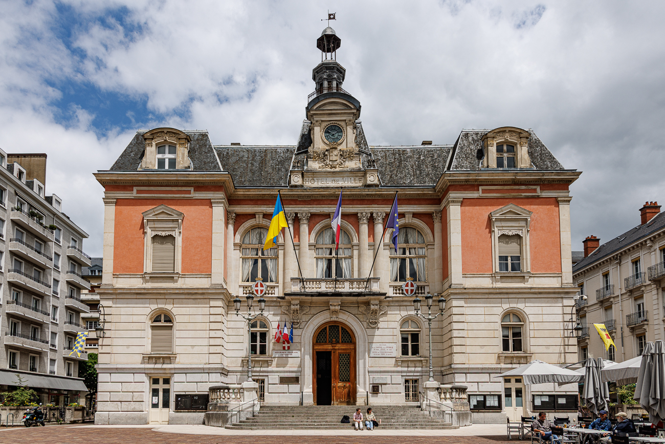 H&ocirc;tel de Ville de Chamb&eacute;ry, das historische Rathaus der Stadt