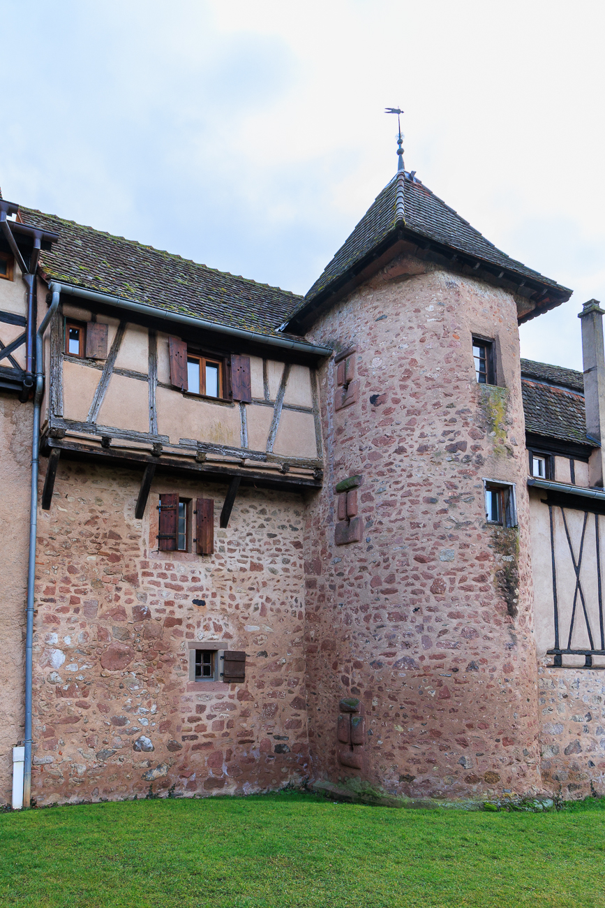 Stadtmauer in Riquewihr