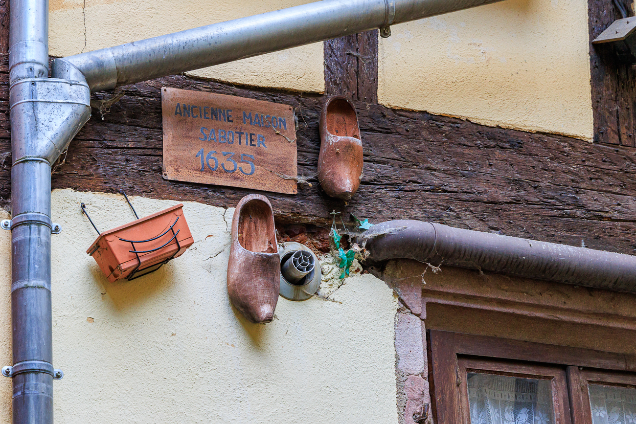 ... und alte Häuser kennzeichen Riquewihr