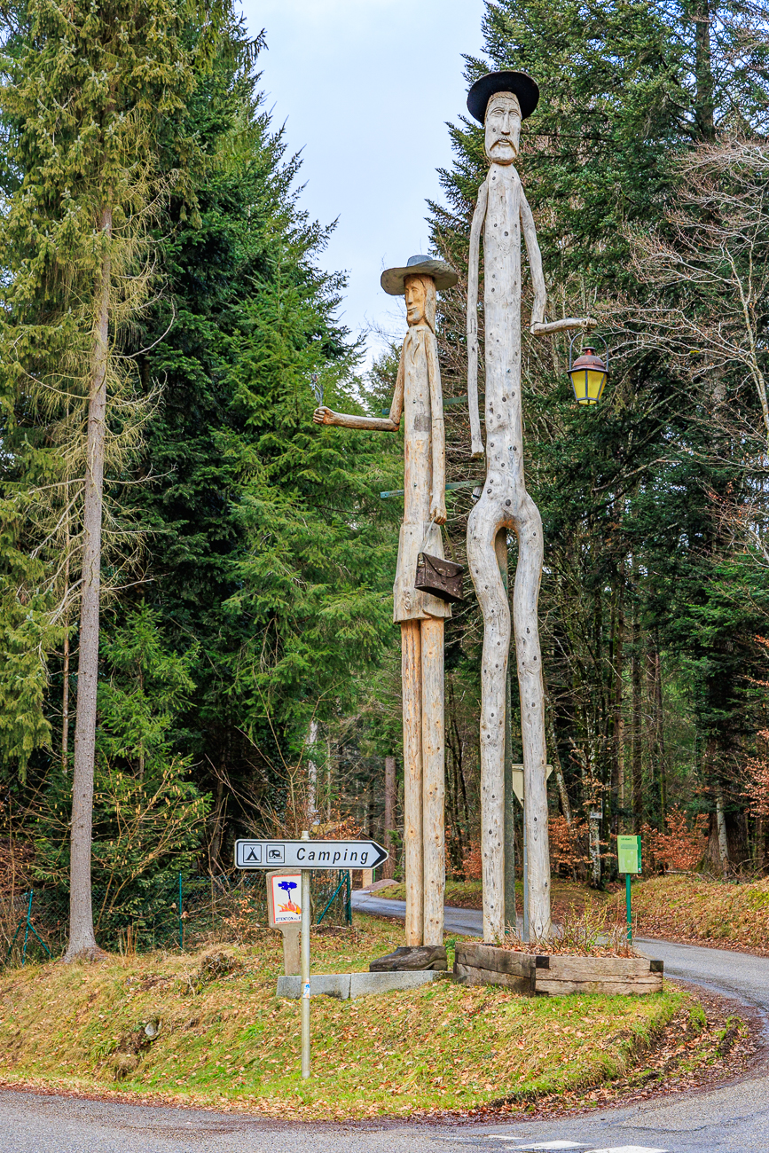 Riesenskulpuren bei Le Hohwald