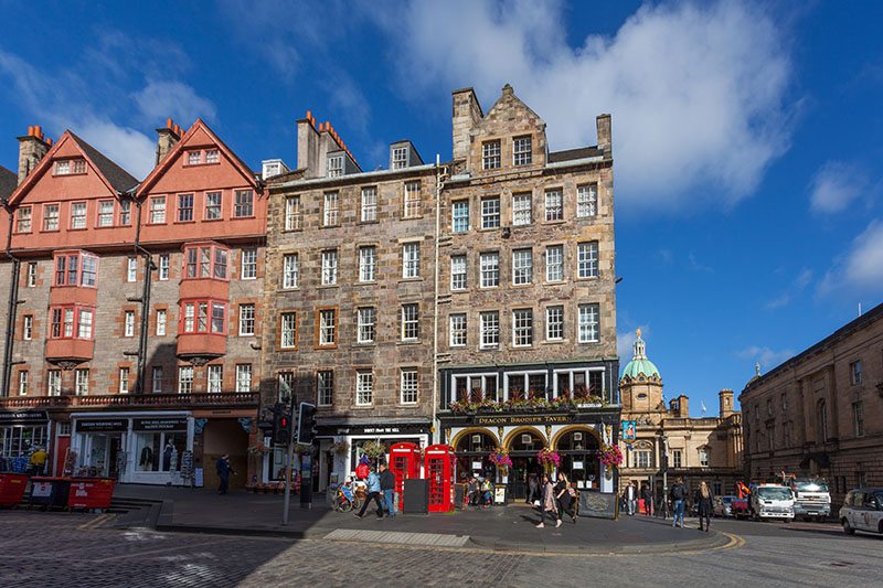 Auf der Royal Mile