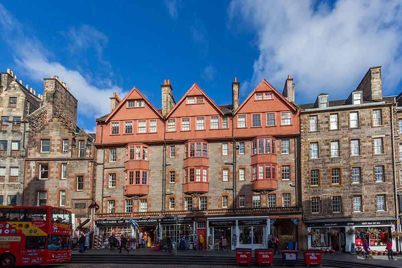 Auf der Royal Mile